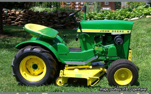 The Time Line of John Deere Lawn Mowers by Neil Bruegger