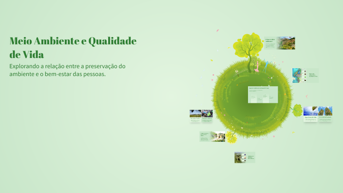Meio Ambiente e Qualidade de Vida by Thiago Pereira on Prezi
