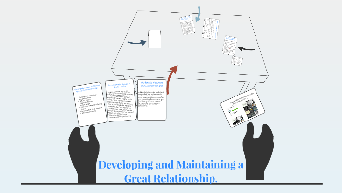 Developing and Maintaining a Great Relationship. by abel rajan on Prezi
