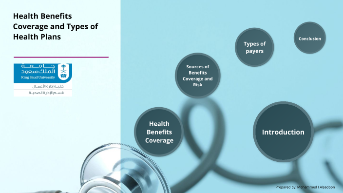 Health Benefits Coverage And Types Of Health Plans By Mohammed Alsadoon