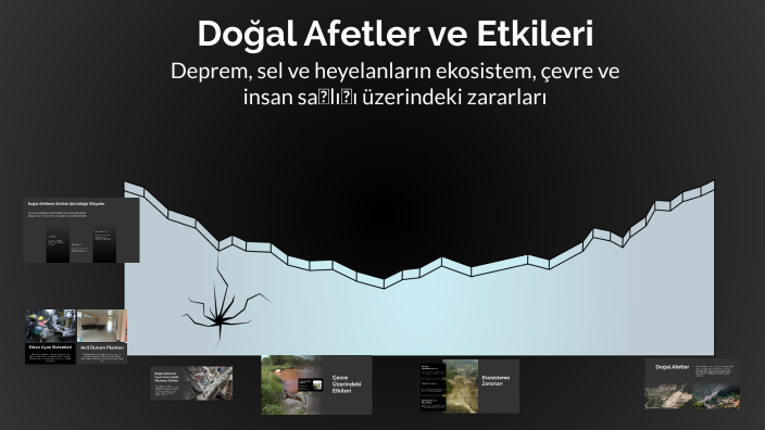 Doğal Afetler ve Etkileri by Zelal Zelal on Prezi
