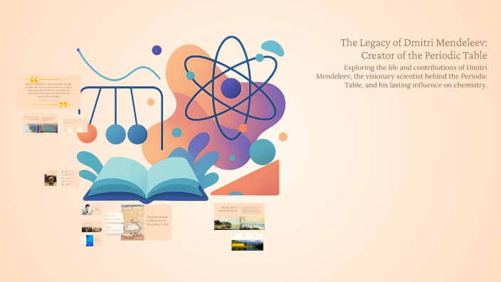 The Legacy of Dmitri Mendeleev: Creator of the Periodic Table by nabila ...