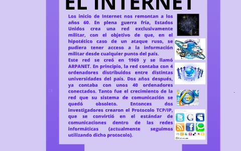 HISTORIA DEL INTERNET by Dayana Diaz on Prezi