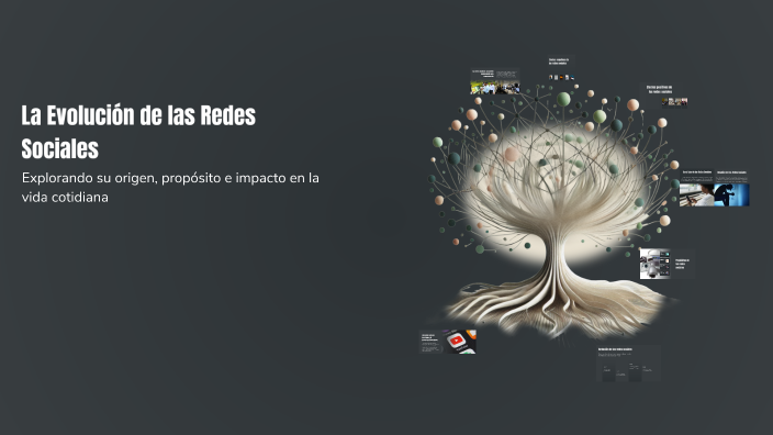 La Evolución de las Redes Sociales by michell cansina on Prezi