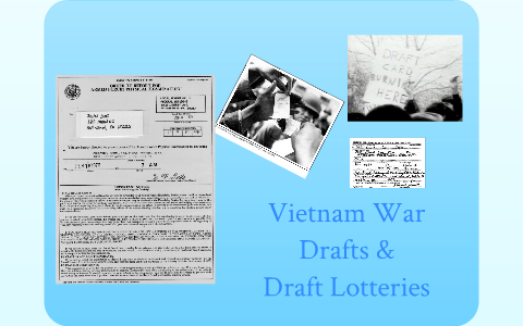 Vietnam War Draft Lotteries by Daniel Stanelle