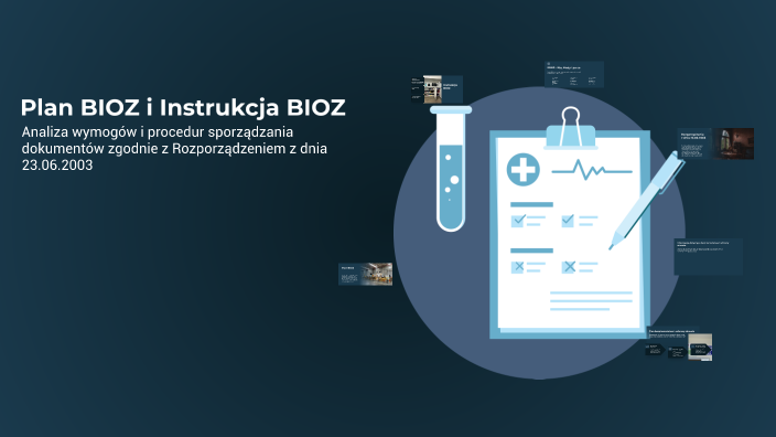 Plan BIOZ i Instrukcja BIOZ by Krzysztof Biszczak on Prezi