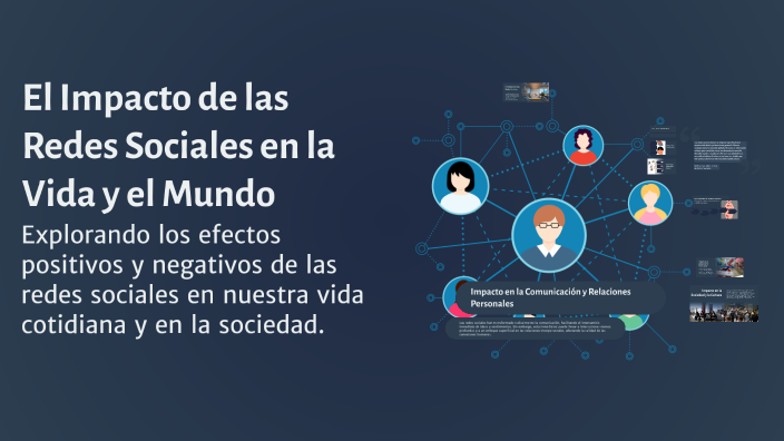 El Impacto de las Redes Sociales en la Vida y el Mundo by Sergio ...