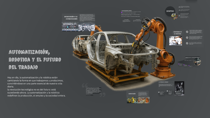 Automatización, Robots y el Futuro del Trabajo by YEILYTH TATIANA ...