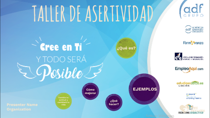 TALLER ASERTIVIDAD by on Prezi