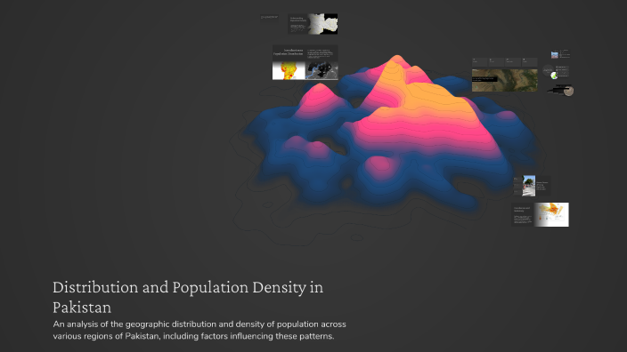 Distribution and Population Density in Pakistan by Muhammad Shahbaz ...