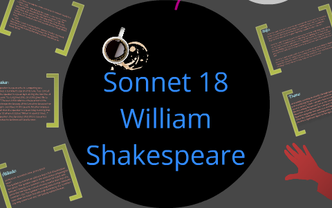 what is the tone of sonnet 18