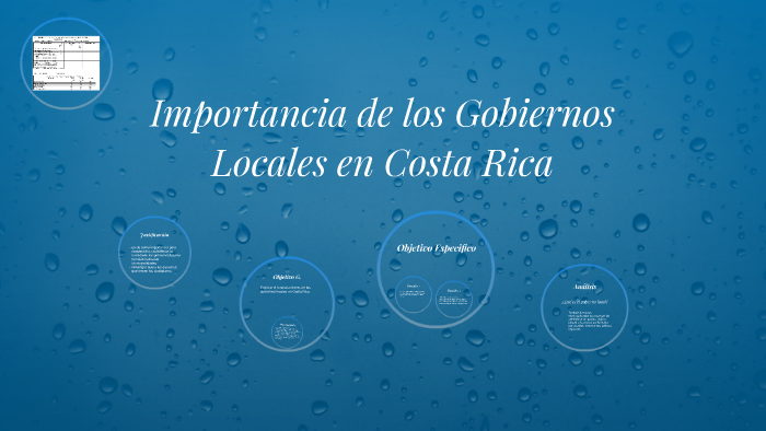 Importancia de los Gobiernos Locales en Costa Rica by Diego Mena on Prezi