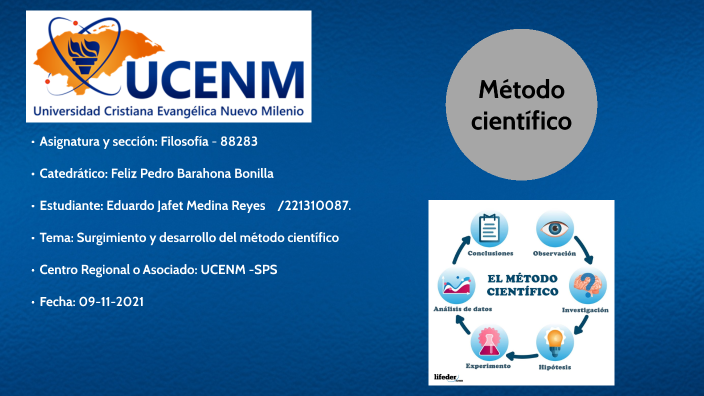 Metodo cientifico by Eduardo Medina on Prezi