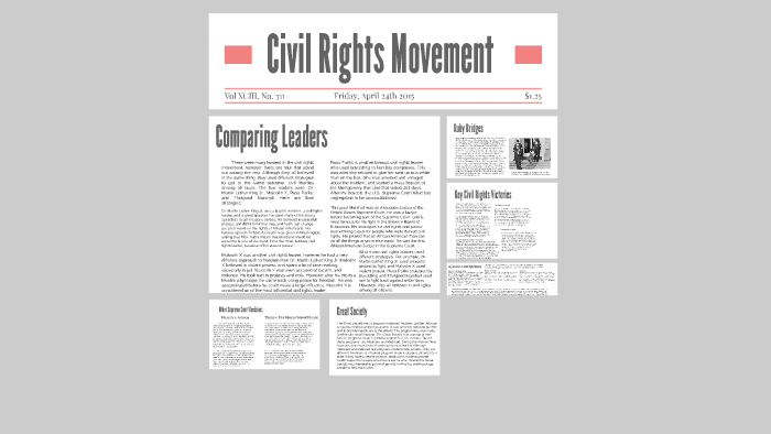 Civil Rights Movement by Paul Bruno on Prezi