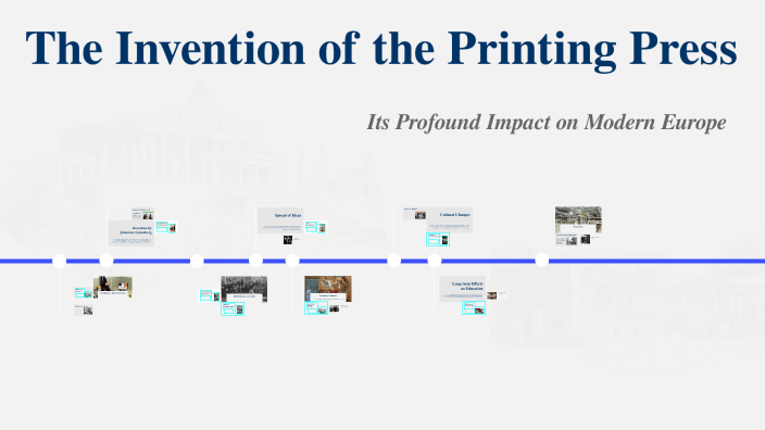 The Invention of the Printing Press by Daan de Jong on Prezi