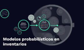 Modelos probabilísticos en inventarios by Alonso Beltran