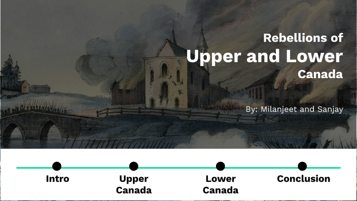 Rebellions of Upper and Lower Canada by Milanjeet Multani on Prezi