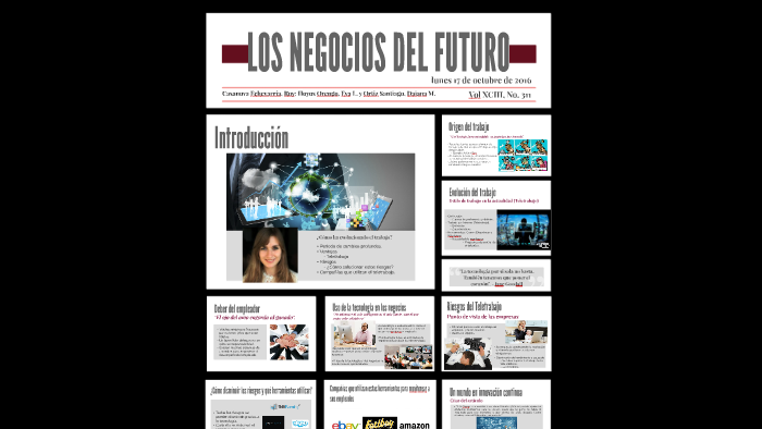 LOS NEGOCIOS DEL FUTURO by Eva Hoyos on Prezi