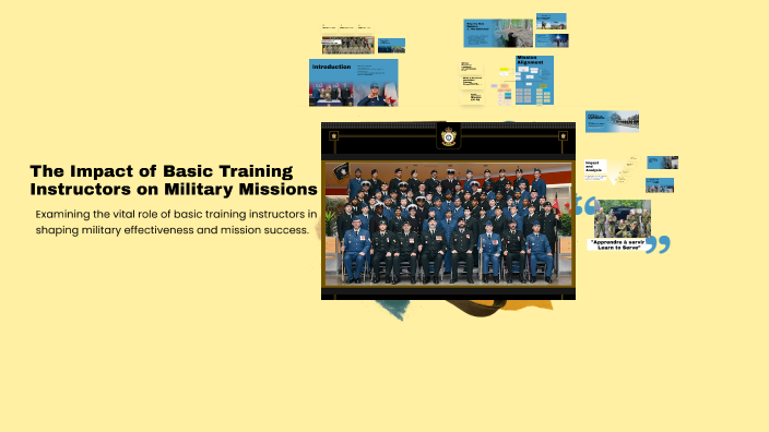 The Impact of Basic Training Instructors on Military Missions by Simple ...