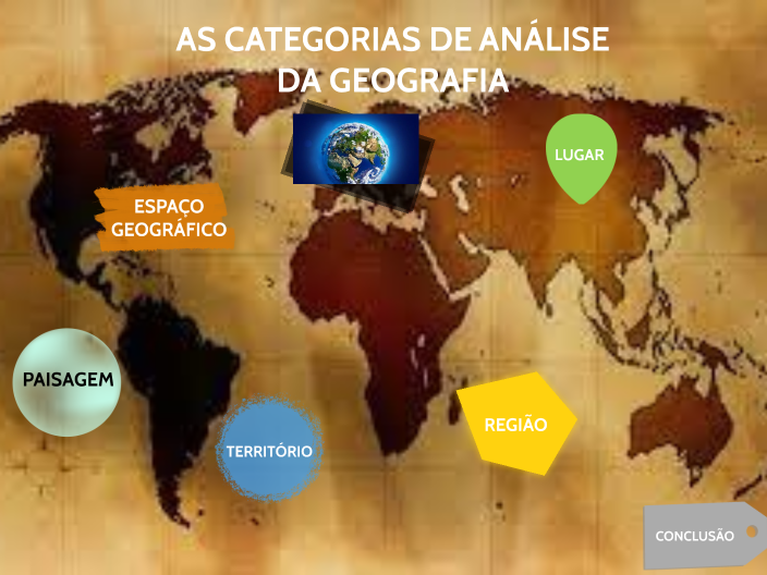AS CATEGORIAS DE ANÁLISE DA GEOGRAFIA by TAMARA ALMEIDA on Prezi
