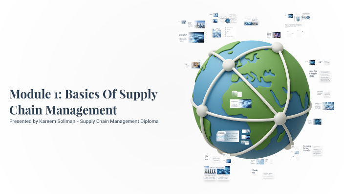 Module 1: Basics Of Supply Chain Management by Kareem soliman on Prezi
