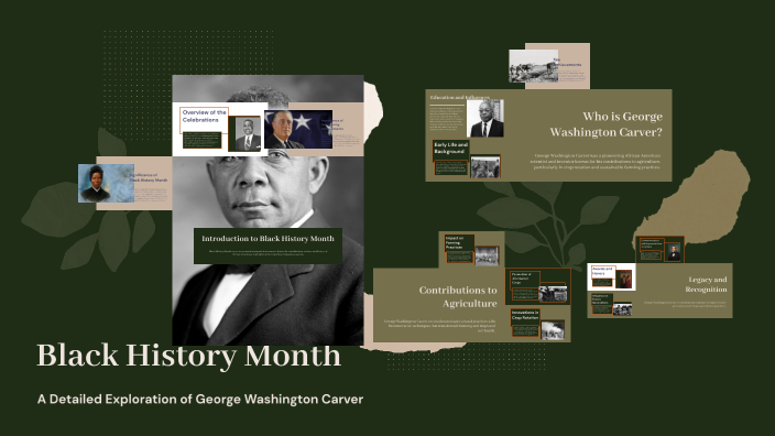 Black History Month by Natalia Peacock on Prezi