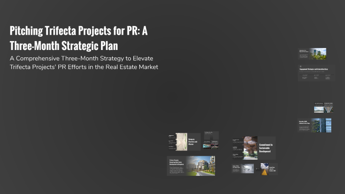 Pitching Trifecta Projects for PR: A Three-Month Strategic Plan by ...