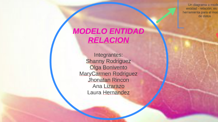 Modelo Entidad Relacion By Shanny Rodriguez 3340