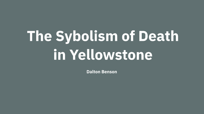 cause of death code 1056 yellowstone