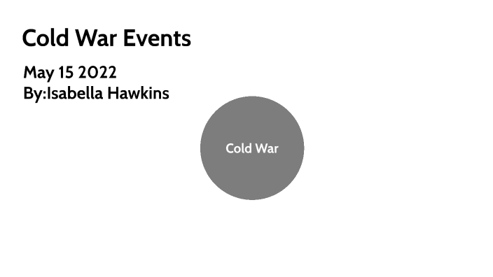Cold War Events by Isabella Hawkins on Prezi
