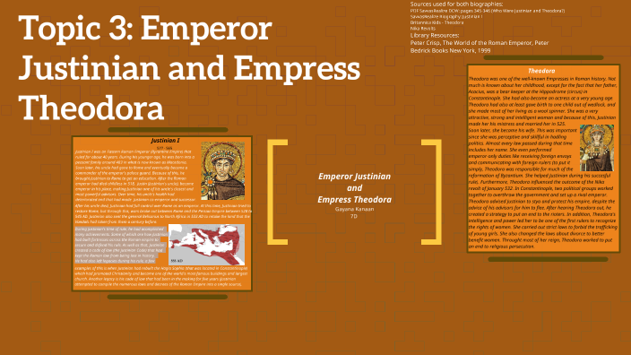 Justinian and Theodora by Gayana Kanaan on Prezi