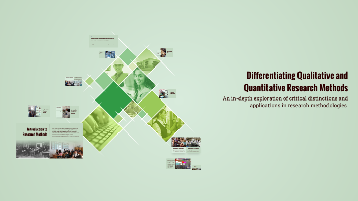 Differentiating Qualitative and Quantitative Research Methods by ...