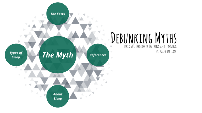 Debunking Myths: EDGR 535: Theories Of Teaching And Learning By Katey ...