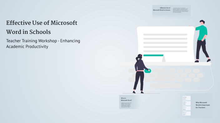 Students Using Ms Word Effective Use of Microsoft Word in Schools by Walid Mohtram on Prezi