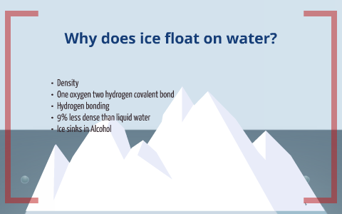 Why does ice float on water? by Allie Hallahan on Prezi