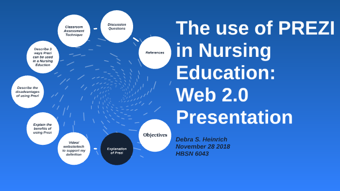 Using Prezi in Nursing Education by Debra Heinrich on Prezi