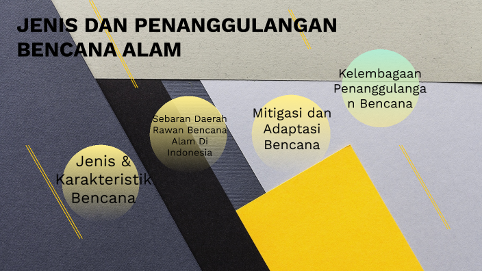 Jenis Dan Penanggulangan Bencana Alam By Mutiya Azzahra On Prezi