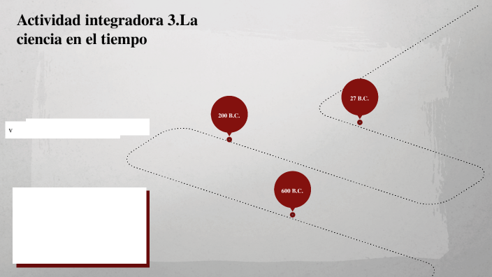 La ciencia en el tiempo by Natalie De la cruz on Prezi