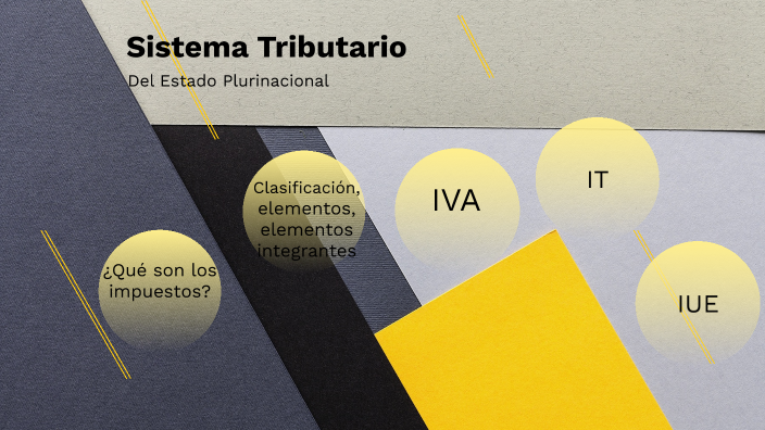 Sistema Tributario Bolivia By Emilio Palala G. Vicio On Prezi