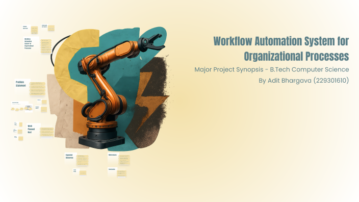 Workflow Automation System for Organizational Processes by Soumya Malik ...