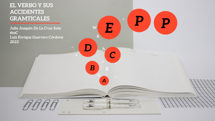 EL VERBO Y SUS ACCIDENTES GRAMATICALES By Julio Joaquin DE LA CRUZ SOTO ...