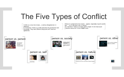 The Five Types of Conflict by Julie Ship on Prezi