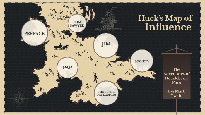 Huck Fin Map by Emma Grosz on Prezi
