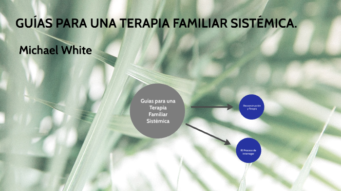 Guías para una Terapia Familiar Sistémica by Marco Antonio Flores on Prezi