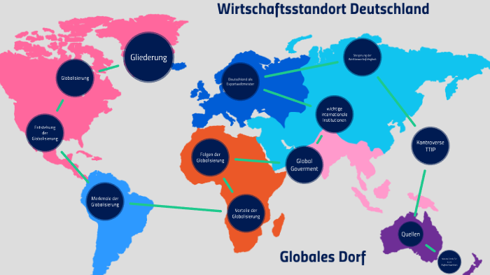 Globales Dorf Wirtschaftsstandort Deutschland By Damian Lamb