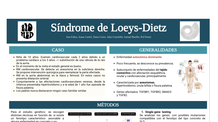 Síndrome de Loeys-Dietz by Tania Cores on Prezi