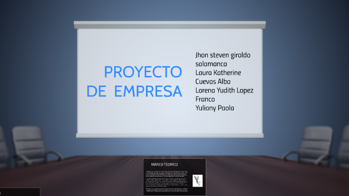 PROYECTO DE EMPRESA by laura Cuevas on Prezi