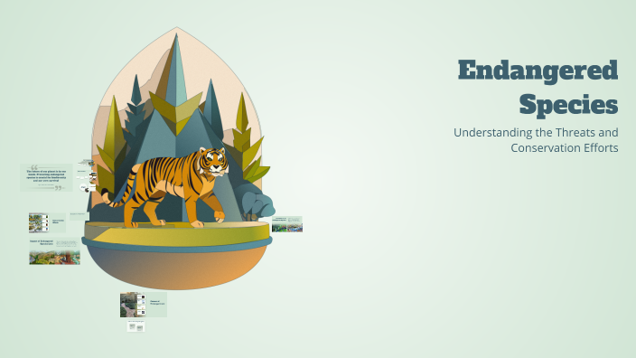 Endangered Species by PREETHI R on Prezi