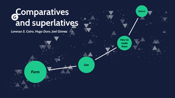 Comparatives and superlatives by Lorenzo Cairo on Prezi