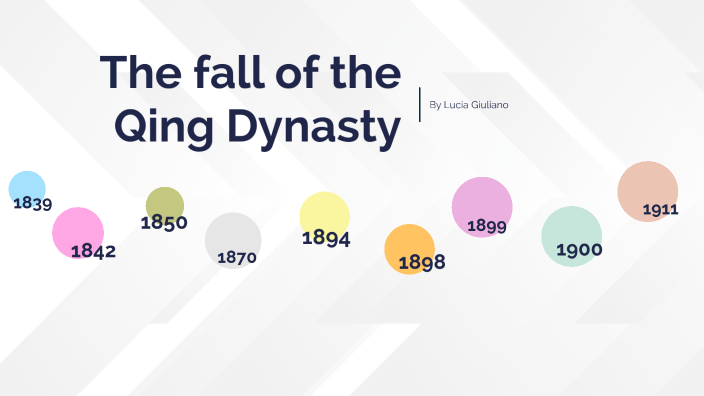 fall of the Qing Dynasty by Lucia Giuliano on Prezi